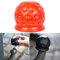 Abdeckung für Anhängerkupplungen, 1 Stück, in Rot, aus Kunststoff, für Ø 50 mm Kugelkopfkupplungen, in Golfball-Form, Kupplungskappe Anhänger, Hänger Kupplung Kappe, Schutzkappe für Anhängerkupplung
