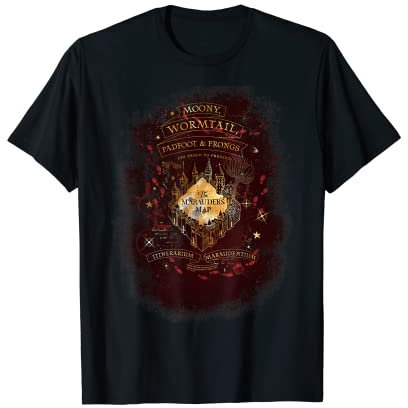 Harry Potter Celestial Marauders Map T-Shirt