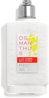 L'OCCITANE Osmanthus Body Lotion 250ml | Floral, Fruity & Velvety Scent | 99% Readily Biodegradable | Luxury & Clean Beauty Body Moisturiser for All Skin Types