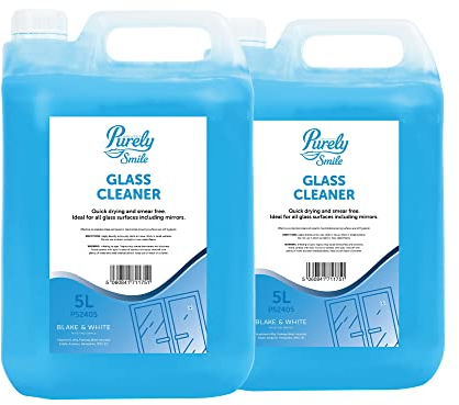 Blake & White Purely Smile Glass & Stainless Steel Cleaner Concentrate 5 Litres x 2