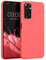 kwmobile Cover per Xiaomi Redmi Note 11 Pro/Note 11 Pro (5G) / Note 12 Pro (4G) Custodia - Back Case per Smartphone in Silicone TPU - Protezione Gommata - corallo vivo