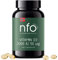 NFO VITAMINA D3 2000 [100 Capsule] Complesso naturale norvegese ad alta dose di vitamina D 2000 UI (50 μg) in forma di colecalciferolo +30% più efficace Rafforza il sistema immunitario e l'organismo