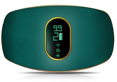 SanGin Massage Abnehmen Gürtel Fitnessgeräte Zuhause Einstellbare Abnehmen Gürtel Fettverbrennung Maschine Dual Cycle Vibration Plug-In Gebrauch,Grün