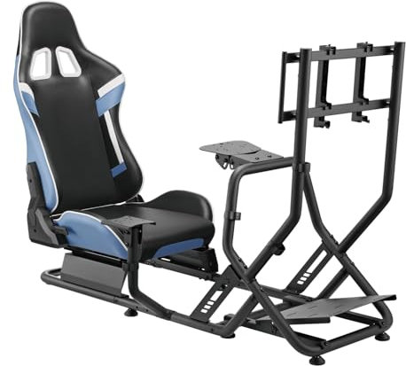 Simulador de cabina de silla de carreras - totalmente ajustable - asiento de carreras