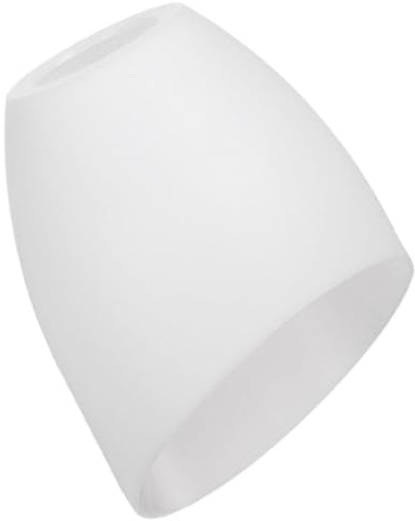 Gadpiparty Kunststoff-Lampenschirm Weißer -Lampenschirm Ersatz 35 Mm Abgewinkelte Geneigte Lampenabdeckungen Dekorativer Tischlampenschirm Hängende Deckenleuchte Für Boden Wand 5