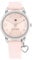 Tommy Hilfiger Uhr mit DREI-Zeiger-Quarzwerkfür die Jugend mit Pinkes Silikonarmband - 1720044
