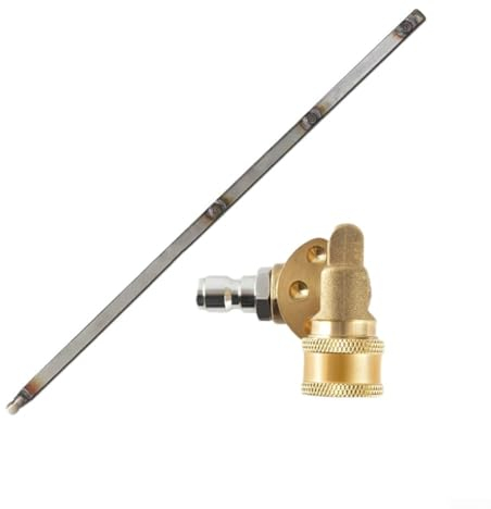 Herramienta de limpieza de condensador de radiador de gas y tanque de agua para camiones grandes, herramienta de limpieza de tanques de agua y gas, diseño a prueba de fugas (B)