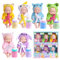 JOAASU Mini Reborn Puppen Set - 6 Stück Babypuppe Mit 6 Mini Flaschen, 4,3 Zoll Puppe Und Kleidung Set, Realistische Babypuppe Für Mädchen, Kleinkinder Und Kinder