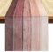 LRartdeco Chemin de Table Dégradé Rose, Nappe Moderne Lavable, Centre de Table Decorative Champetre, Chemin de Décoration Table Aspect Lin, pour Decoration Cheminée Table à Manger, 40x140cm