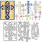 GLOBLELAND Stanzformen Für Kreuzrahmen Aus Metall Christliches Kreuz Stanzungen Heiliges Kreuz Stanz Und Prägevorlagen Für Scrapbooking Basteln Papierkarten