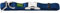 HUNTER VARIO BASIC ALU-STRONG Halsung, Hundehalsband, Nylon, Aluminium Steckverschluss, L, marine