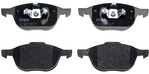 TRW GDB1583 Brake Pad Set of 4 Compatible for Ford Focus III 2010 - Front Axle and Other Vehicles