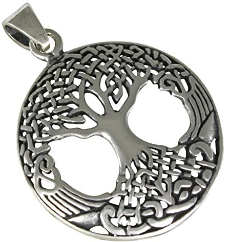 AFP Anhänger Lebensbaum Yggdrasil 925 Sterling Silber AS-122