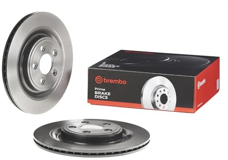 Brembo 09.B312.11 UV Coated Pillar Vented Rear Brake Rotor DAIMLER/JAGUAR OE# C2C25339