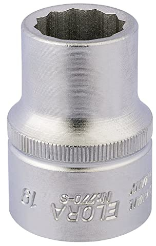 Draper 682 Elora Bi-Hexagon Socket, 3/4 Square Drive, 19mm