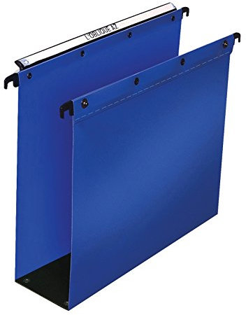 ELBA Hängemappe Polypro Ultimate, 10er Pack, Din A4, aus Kunststoff, blau