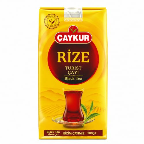 ÇAYKUR Rize Turist Black Tea, Authentic Turkish Loose Leaf Tea, Rich Aroma & Smooth Taste 35.2oz / 1000gr