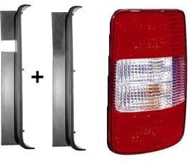 Van Wezel Heckleuchte rechts (Beifahrerseite), Blinker weiß 5867934 rechts | Kompatibel mit: VW CADDY III Großraumlimousine, CADDY III Kasten/Großraumlimousine