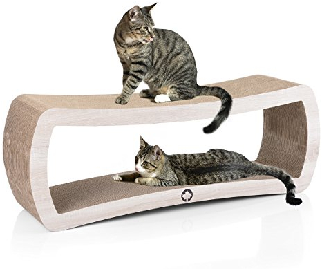 CanadianCat Company | Jumbo Lounge | Galaxy XXL | Natur Holzoptik