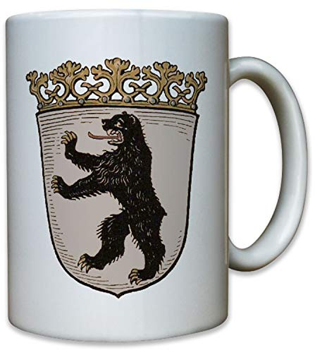 Groß Berlin Hauptstadt Bär Preußen Wappen Deutschland - Tasse Kaffee #9515