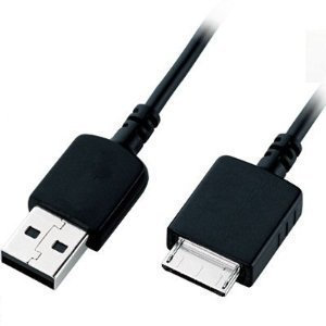 DragonTrading® 1M Black USB Male-to-Male Charging & Data Cable for Sony Walkman NWZ-E585 MP3 Player
