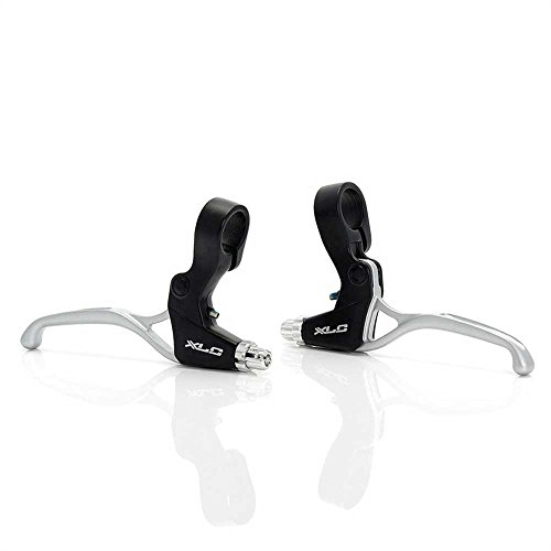 XLC Bremshebel Set f. Drehgriff BL-V02 Alu Schwarz/Silber Bremse Fahrrad Brake