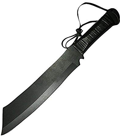 G8DS Großes Deluxe Survival Knife Rambo IV mit Leder-Scheide und Gürtelhalter Gürtelmesser Überlebensmesser Outdoor