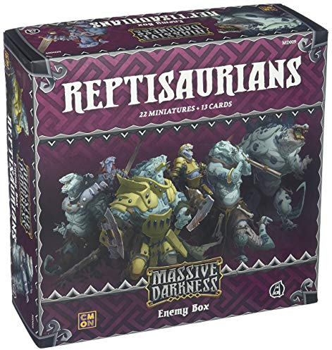 Massive Darkness: Reptisaurians Enemy Box
