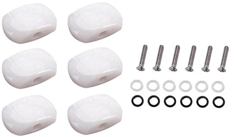 Alnicov Pack Of 6 Pairs Of Classical Guitars, Tuners, Tuners, Mechanics, Buttons, Handle, Cap, Musical Instruments Color #2