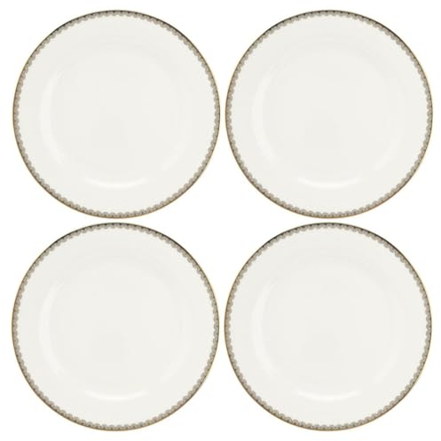 Royal Worcester Blue Lily Salad Plates Set of 4