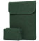 HYZUO 13,3-14 Zoll Laptop Hülle Tasche Laptophülle für MacBook Pro 14 M4/M3/M2/M1 A3401 A3185 2025-2021, 13,5-13,8 Surface Laptop 7-1, MacBook Air 13 2017-2012, HP Spectre x360 13, Mitternacht grün