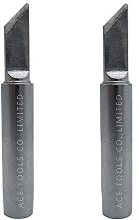 900M-T-K Knife 0.196 / 5mm Soldering Tip Replace for 907ESD 936ESD 937 64-053 3020-XTS M12SI-0 936B 853D Solder Iron Tips (2)
