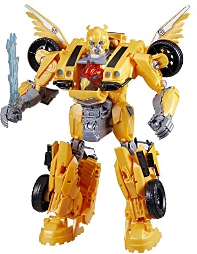 Transformers Spielzeug zum Film Aufstieg der Bestien, Beast-Mode Bumblebee Action-Figur ab 6 Jahren, 25 cm