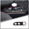 DIYUCAR ABS Kunststoff Auto Mittelkonsole Schalttafel Rahmen Abdeckung Verkleidung für Mercedes-Benz Smart 451 Fortwo 2009–2015 LHD (Kohlefaser)