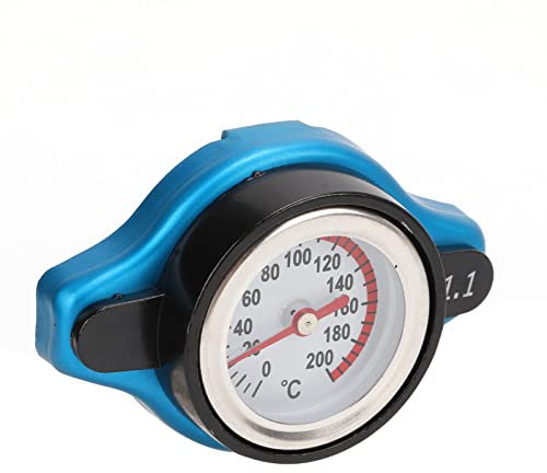 Tapón Radiador Tapón Radiador Alta Presión Universal Aluminio 2in1 Diseño Coche Para Motos cabeza pequeña 1.1