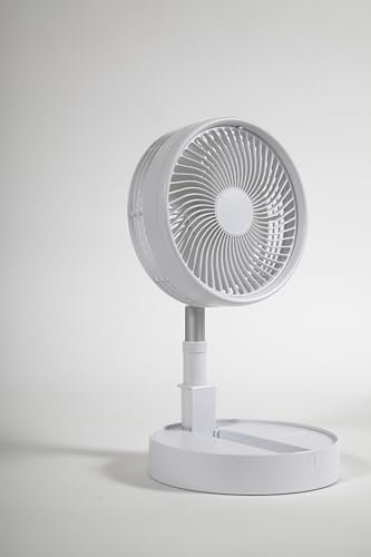 easylife lifestyle solutions Rechargeable 2-In-1 Floor Fan & Table Fan