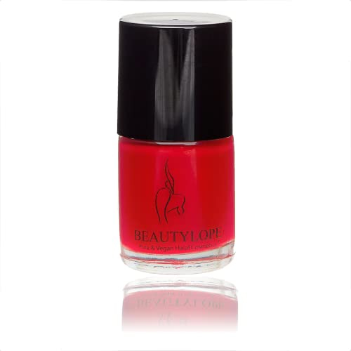 BEAUTYLOPE Langanhaltend Nagellack - Einfach Aufzutragen und Schnelltrocknend - 100% Peta Vegan und Halal Zertifiziert - Premium Qualität für einen Wow Effekt 11ml
