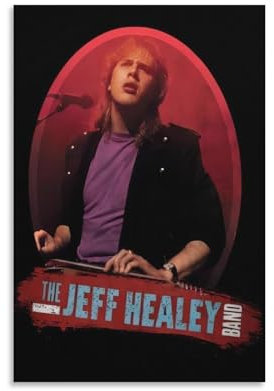 SECOLI Jeff Healey Vintage Leinwand-Poster, dekoratives Gemälde, Wandkunst, Bild, Druck, moderne Dekoration, 60 x 90 cm