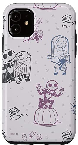 iPhone 11 Tim Burton's The Nightmare Before Christmas Jack and Sally Case
