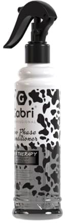 Gabri 2 Phase Conditioner Spray 400ml | Leave-in Conditioner | Pflege, Entwirren und Feuchtigkeit für Alle Haartypen (Milk Therapy, 400 ml (1er Pack))