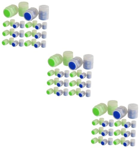 OUNONA 120stücke Nachtleuchtende Ventilkappen Für Auto Und Langlebig Und Installieren Fluoreszierende Reifenventilkappen Für Bessere Sichtbarkeit Bei