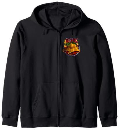Offizielles AC/DC Weihnachten Hells Bells Bandmerch für Fans Kapuzenjacke