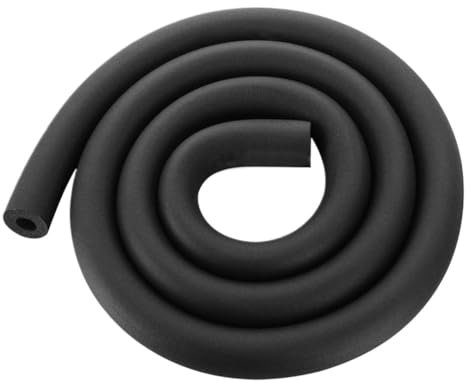3 Meter AC-Rohrisolierung, schwarzer Rohrisolierungsschaumschlauch, Schaumstoffschlauch zur Griffunterstützung, Rohrisolierung(10.5mm*15mm)