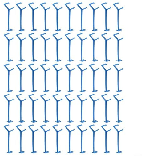 50 Stück für Astdehner für optimales Wachstum und Pflege von Obstbäumen (50 Stück blau)
