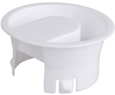 Lot de 10 couvercles anti-fuites en plastique de qualité alimentaire pour carafe à eau chaude/froide en verre blanc