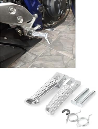 SOYTZBMK Moto Repose-Pieds Repose-Pieds Avant Réglables pour Moto pour Y-AMAHA Tracer 700/7/GT 2016-2022 2023 2024 MT-07 Tracer 2016-2019 2020 2021 Repose-Pieds Avant Réglables pour Moto