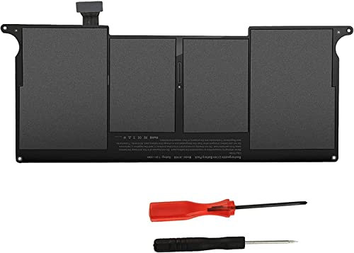 7.3V 4800mAh A1406 A1495 A1370 Laptop Battery Compatible for Macbook Air 11 inch (Mid 2011) A1465 (Mid 2012,Mid 2013,Early 2014,Early 2015) MC968LL/A MC969LL/A MD223LL/A MD224LL/A Series