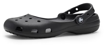 Crocs Classic Ballerina, Ballettschläppchen, Schwarz, 8