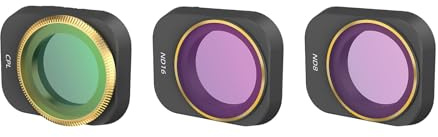 Kompatibel for Mini 3 Pro Filter ND CPL 4/8/16/32 /64 Drone Gimbal Film Glas for Kamera Zubehör(CPL ND8 ND16)