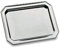 Lacor Bandeja Octogonal, Acero, Plateado, 46x36 cm